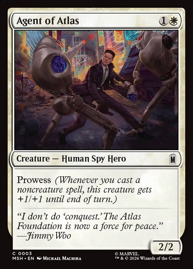 Agent of Atlas front