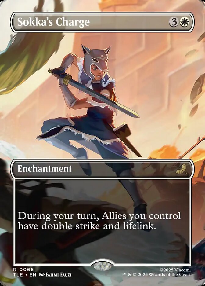 Sokka's Charge front