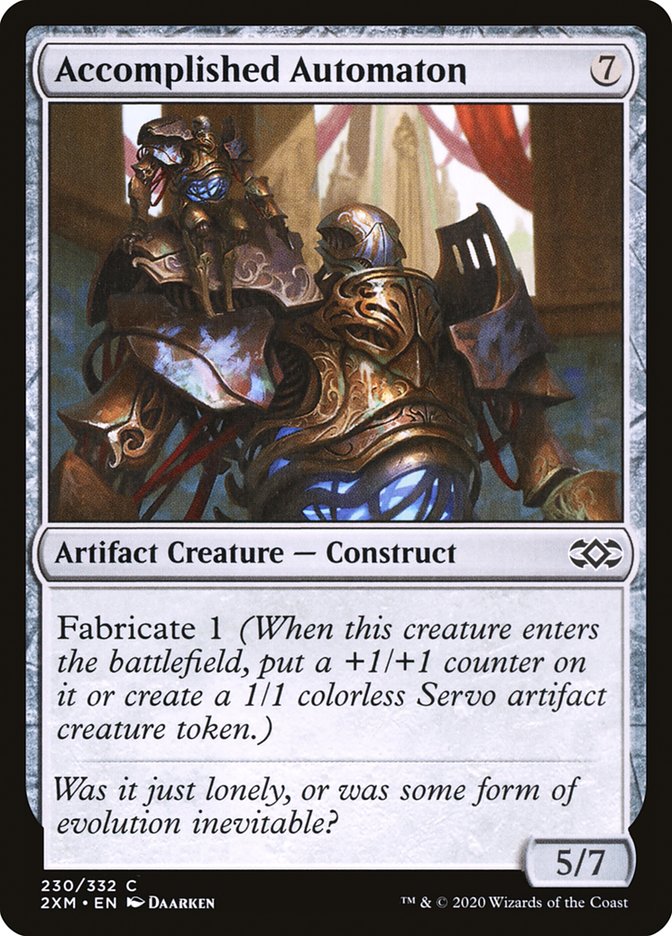 Accomplished Automaton front
