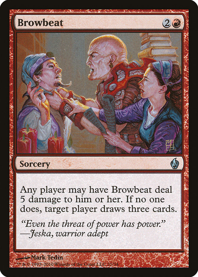 Browbeat front