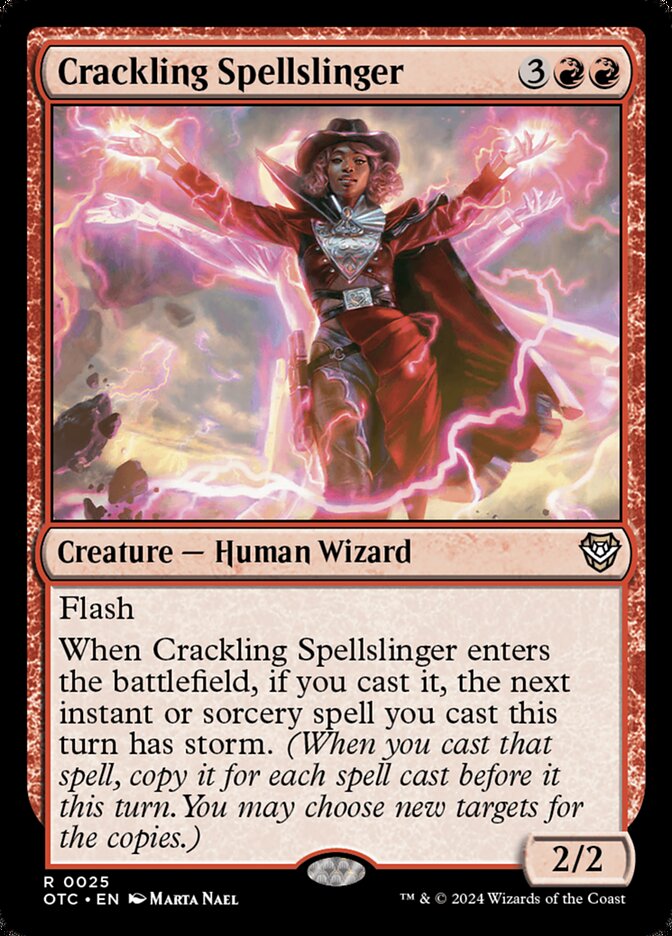 Crackling Spellslinger front