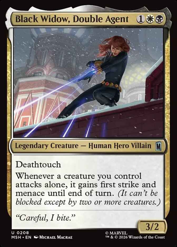 Black Widow, Double Agent