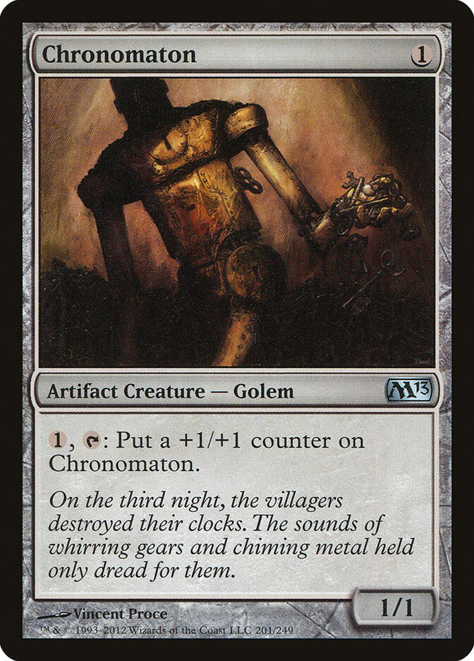 Chronomaton front