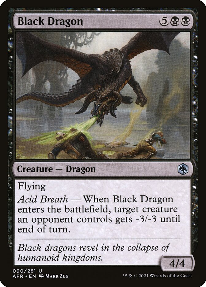 Black Dragon front