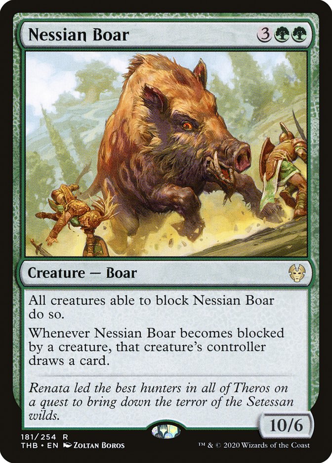Nessian Boar front