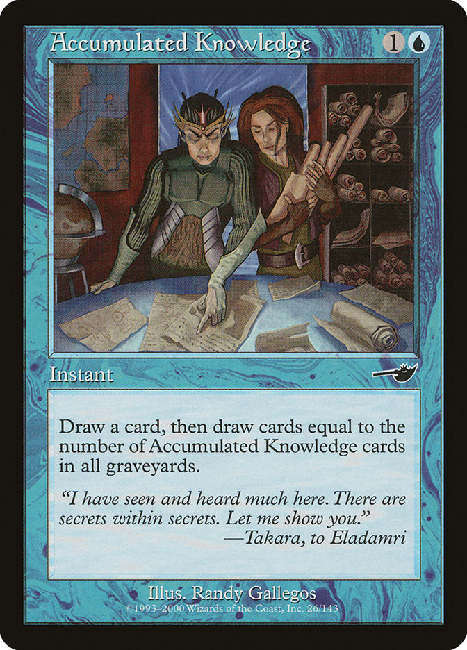 Accumulated Knowledge front