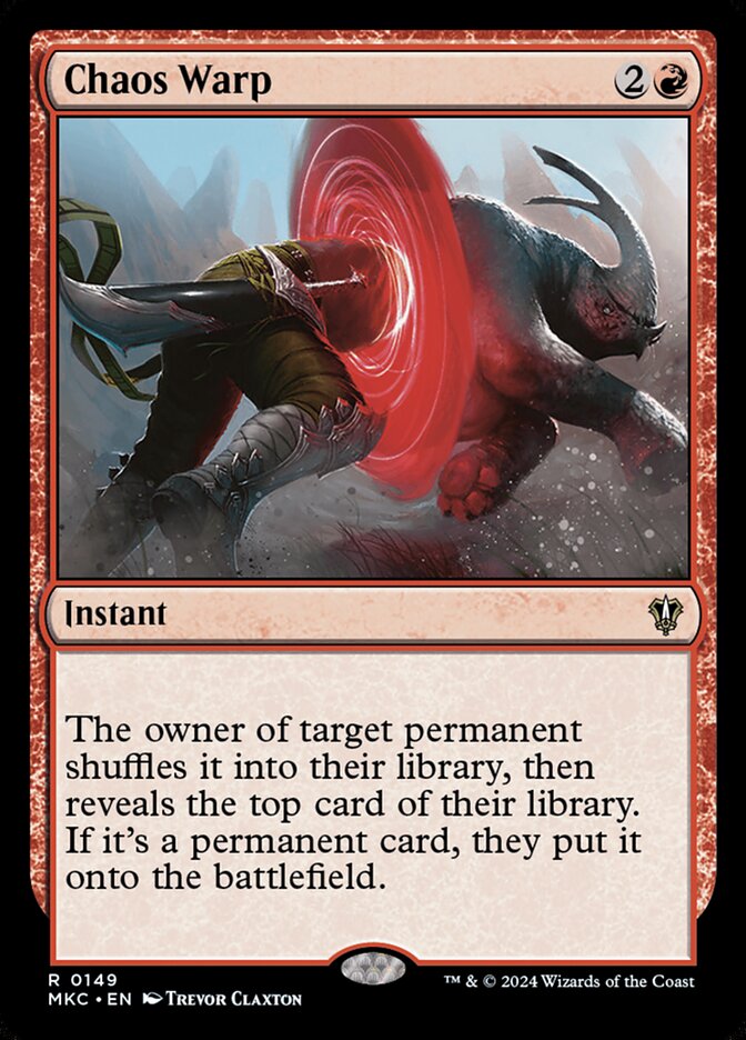 Chaos Warp front