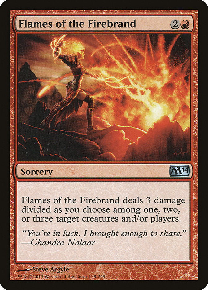 Flames of the Firebrand front