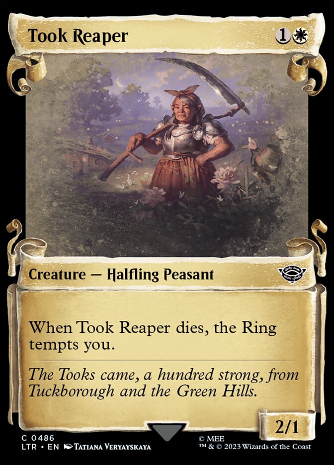 Took Reaper front