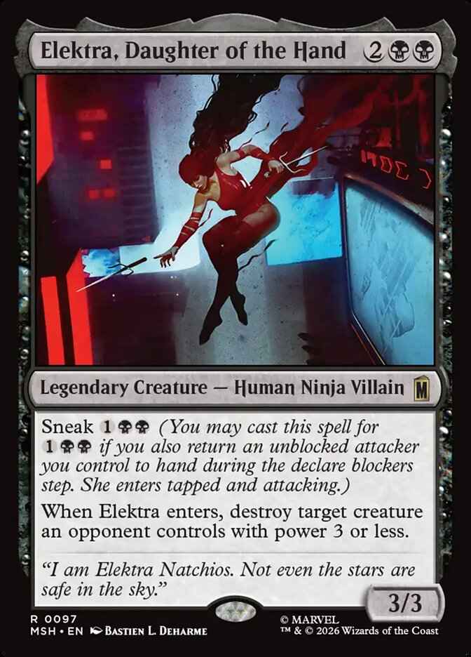 Elektra, Daughter of the Hand