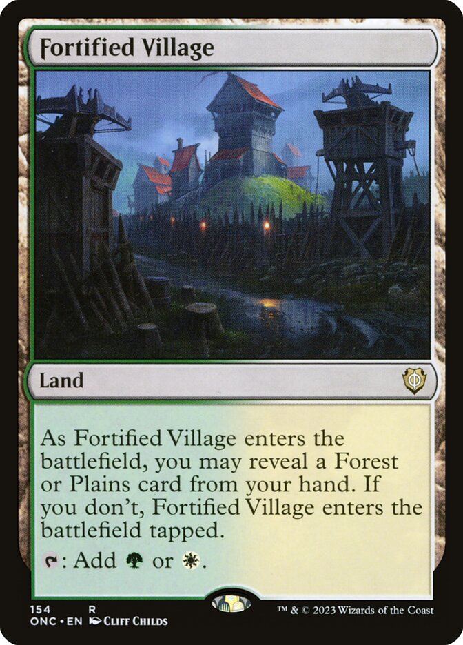 Fortified Village front