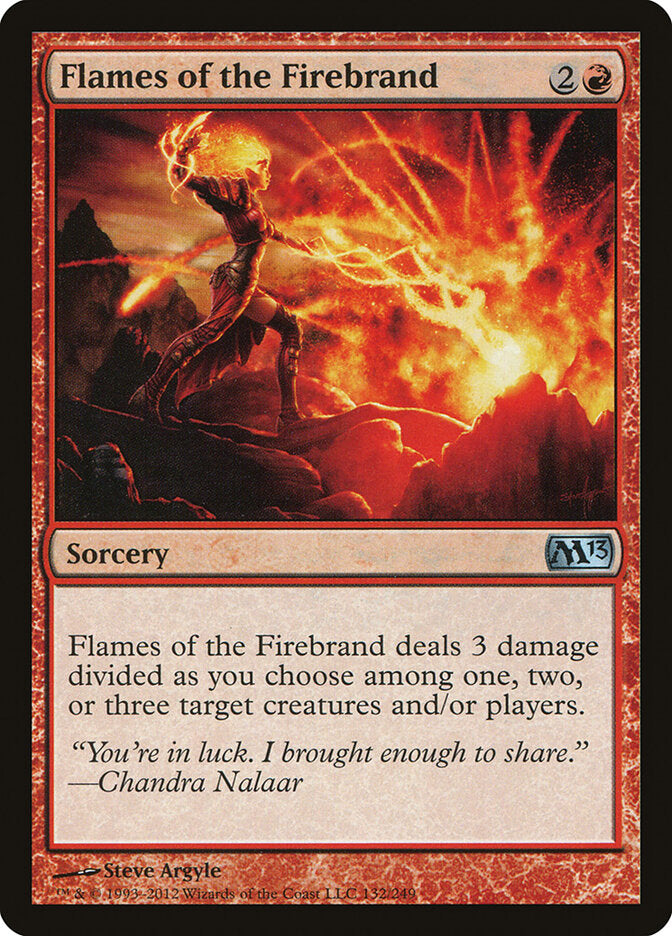 Flames of the Firebrand front