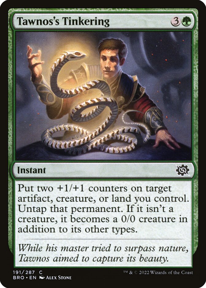 Tawnos's Tinkering front