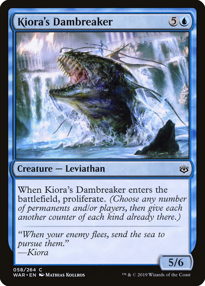 Kiora's Dambreaker front