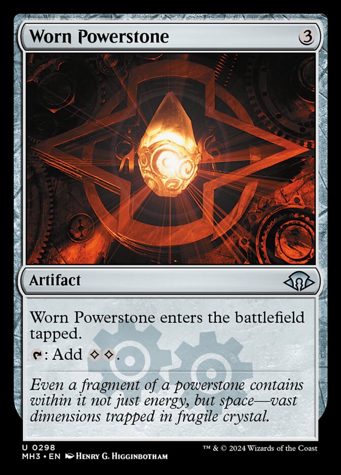 Worn Powerstone front