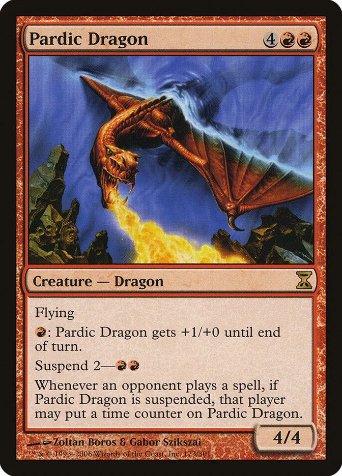 Pardic Dragon front