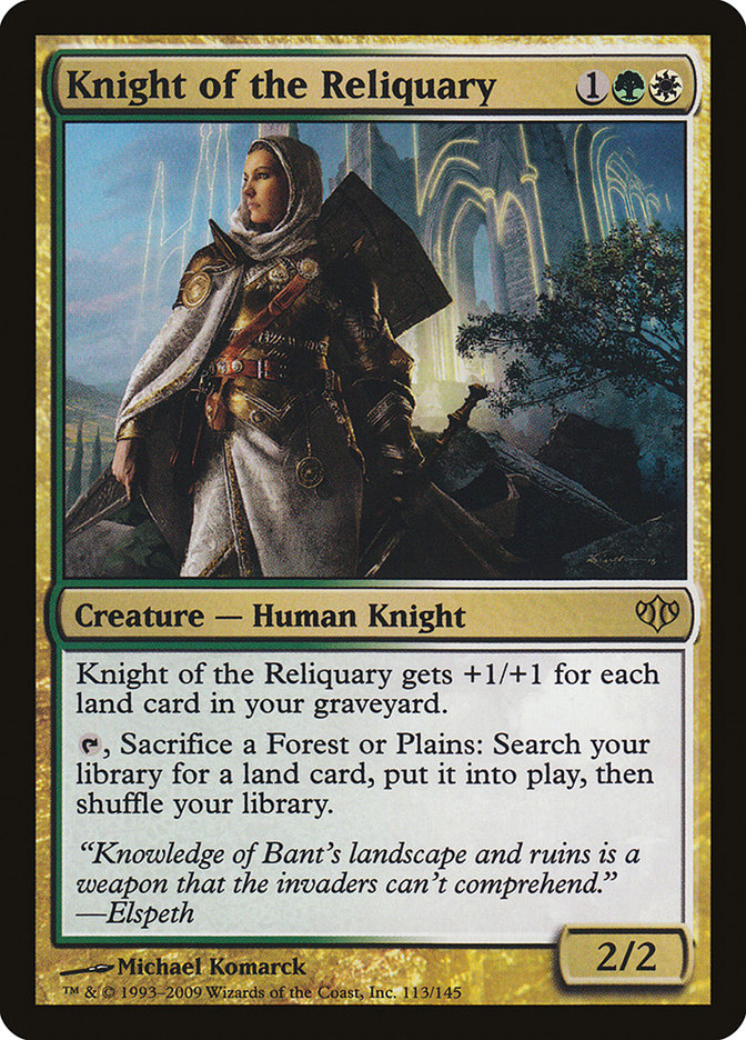 Knight of the Reliquary front
