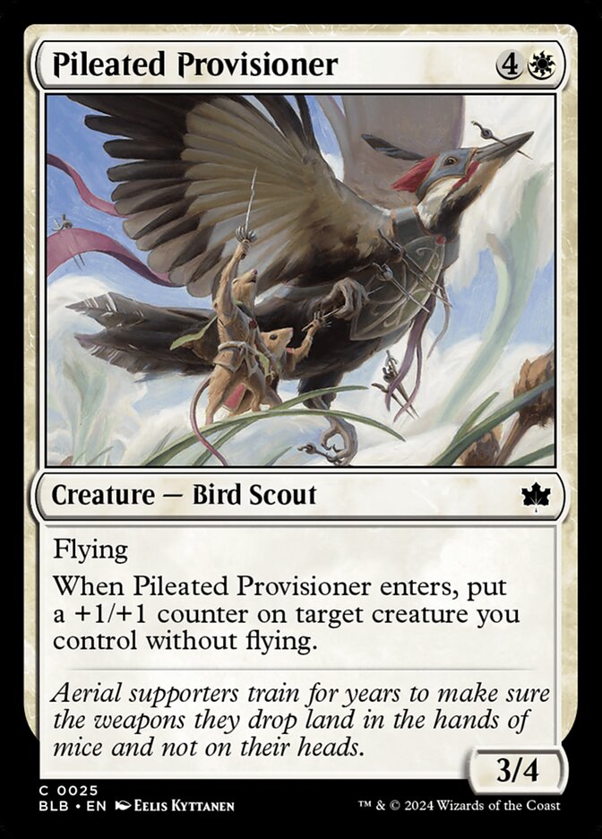 Pileated Provisioner front
