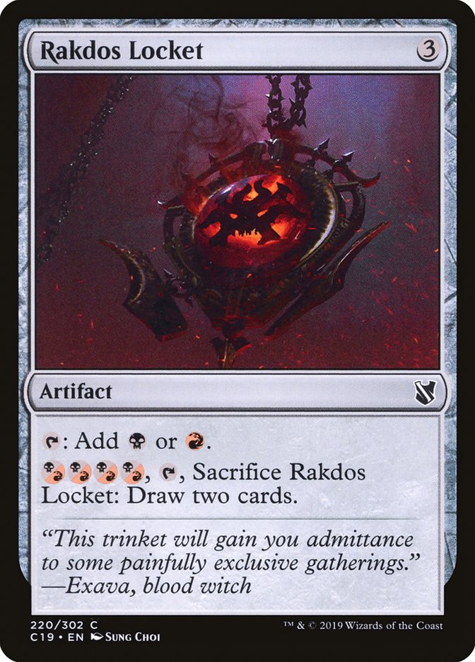 Rakdos Locket front
