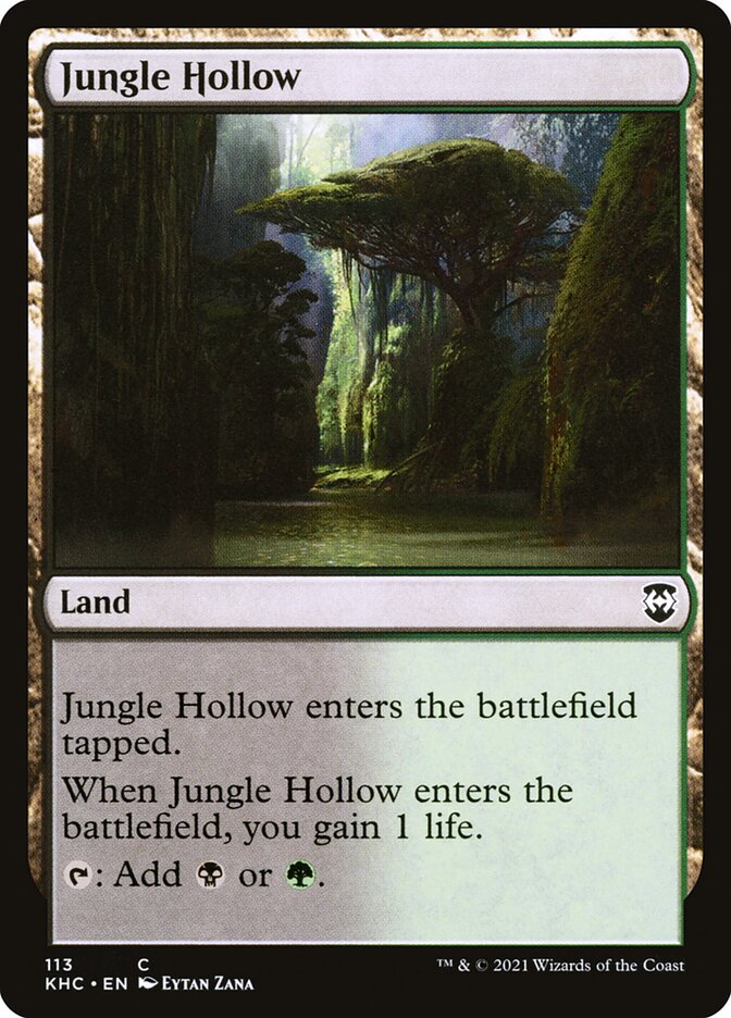 Jungle Hollow front