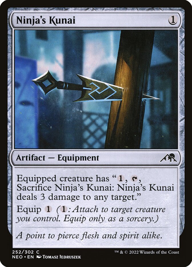 Ninja's Kunai front