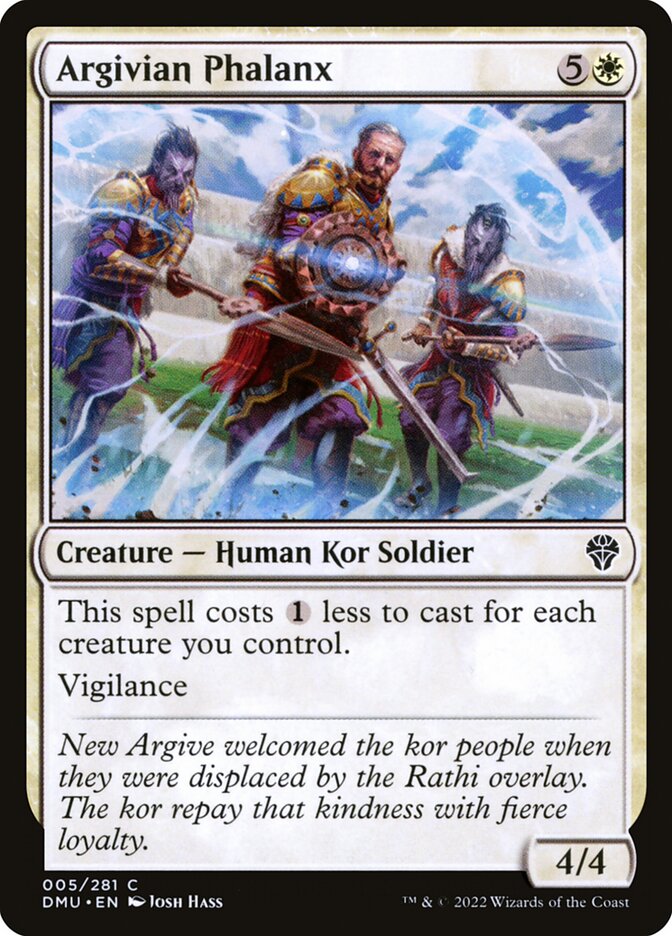 Argivian Phalanx front