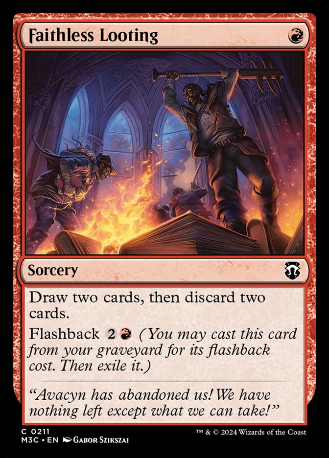 Faithless Looting front