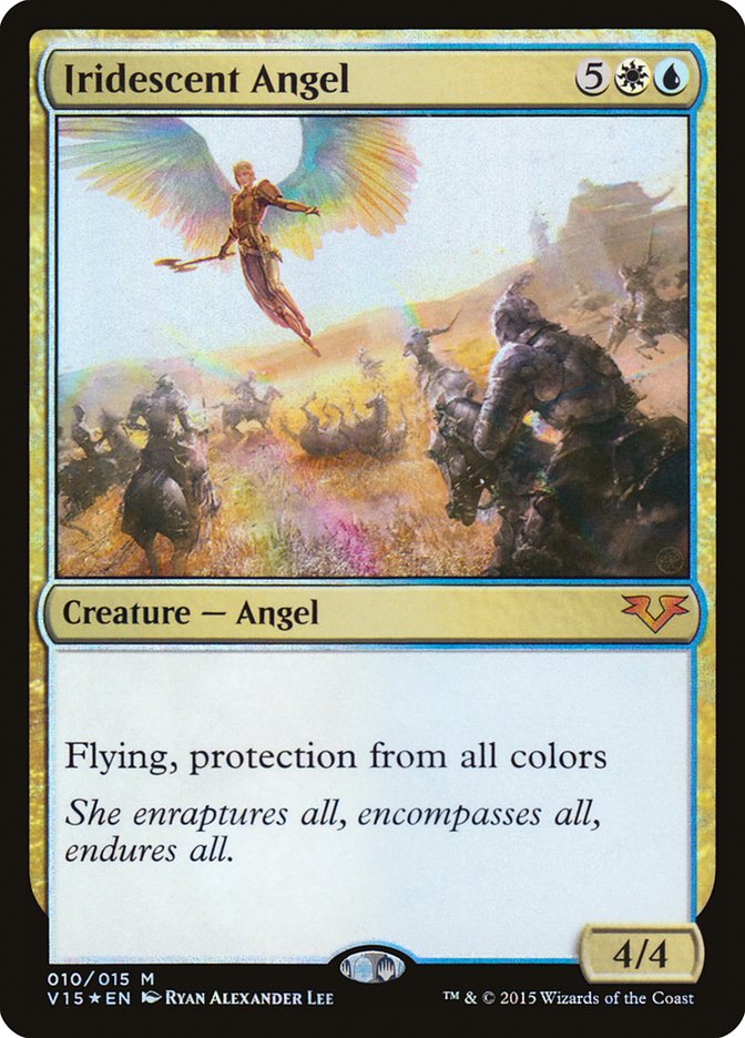 Iridescent Angel front
