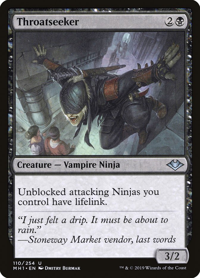 Throatseeker front