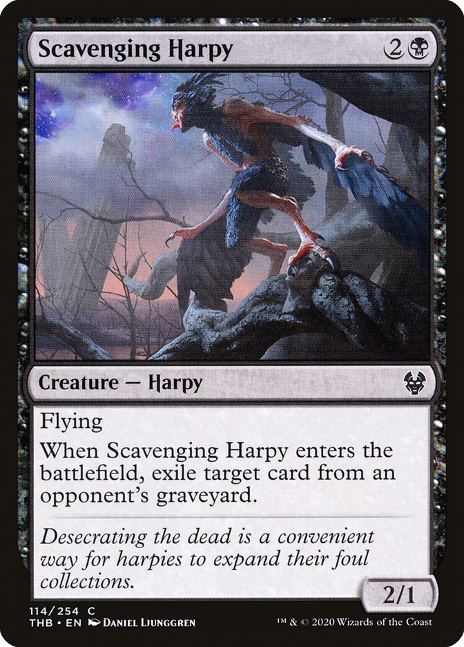 Scavenging Harpy front