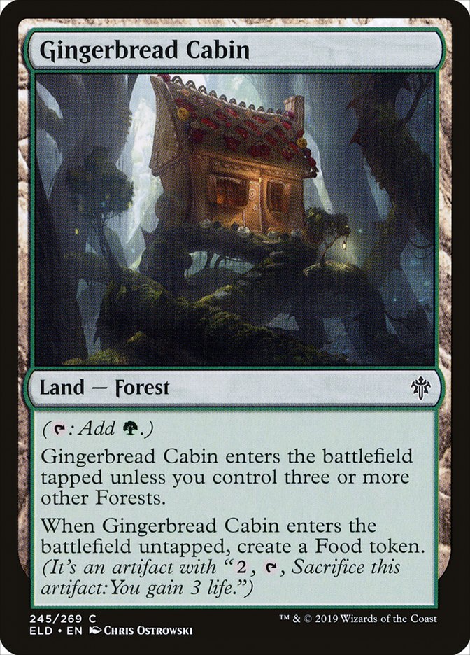 Gingerbread Cabin front