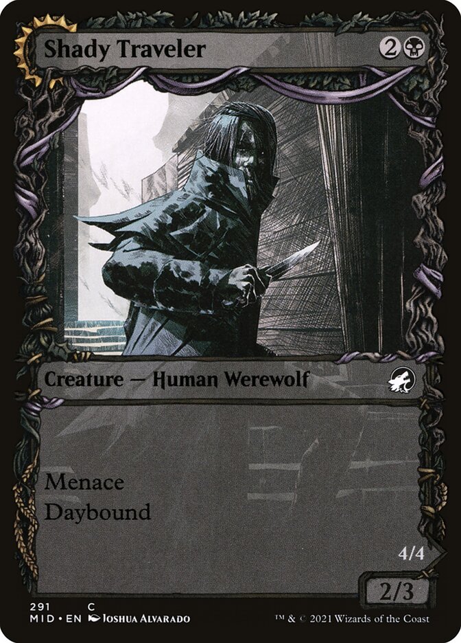 Shady Traveler // Stalking Predator front