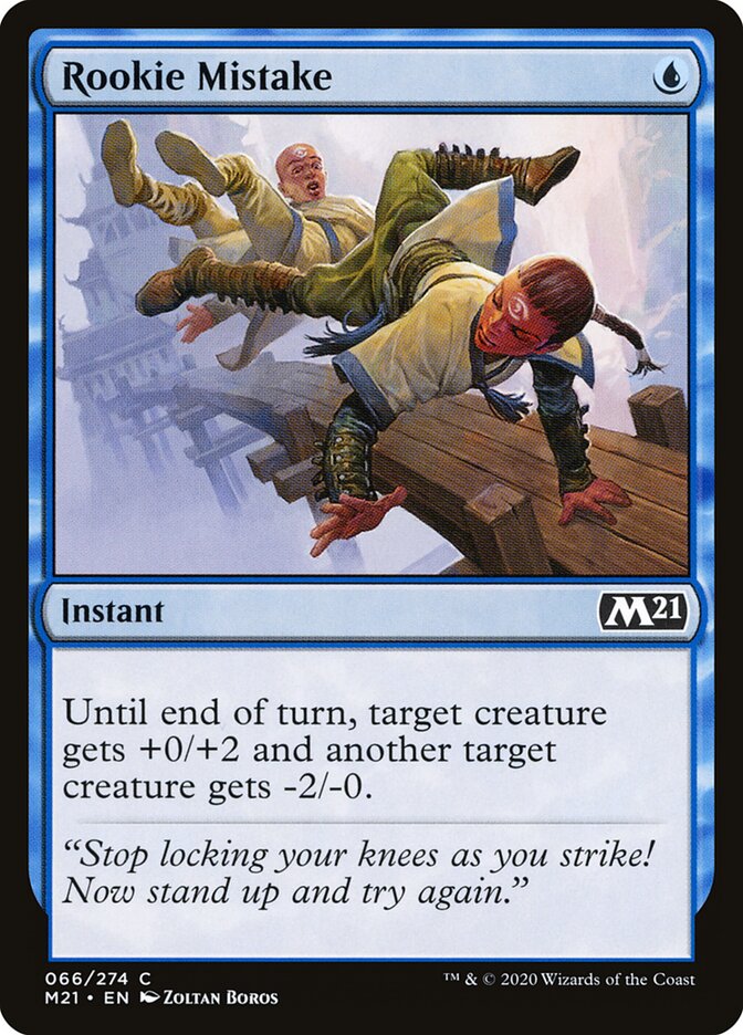 Rookie Mistake front