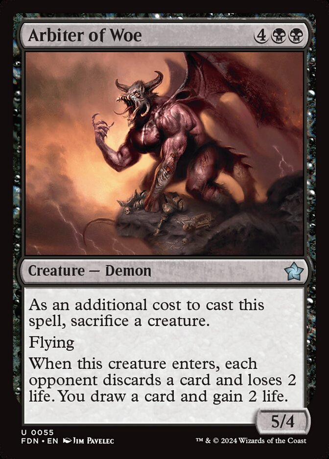 Arbiter of Woe front