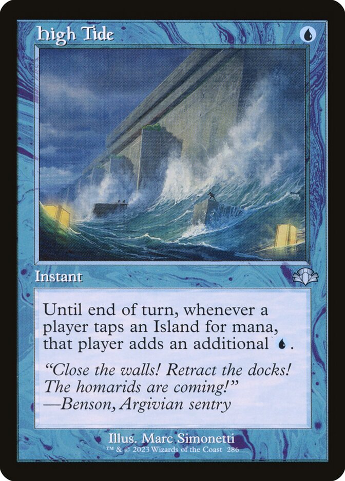 High Tide front