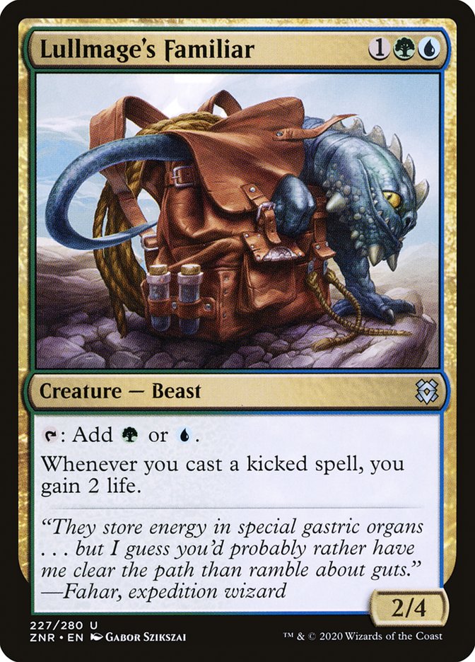 Lullmage's Familiar front