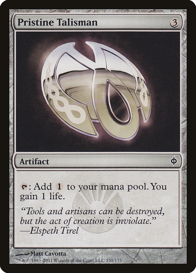 Pristine Talisman front