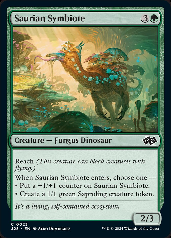 Saurian Symbiote front