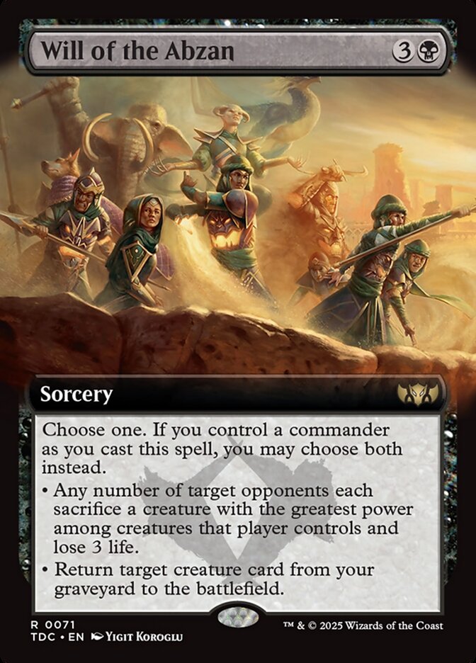 Will of the Abzan front