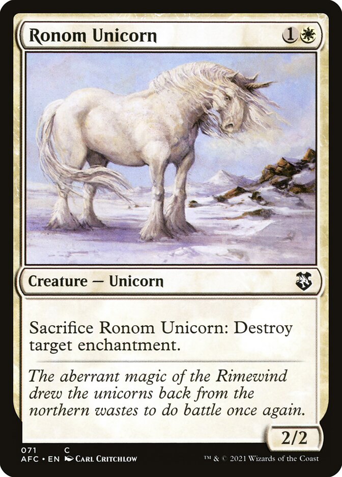 Ronom Unicorn front