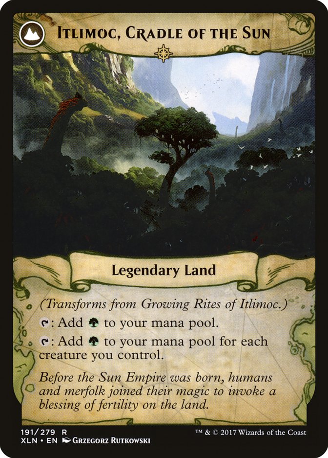 Growing Rites of Itlimoc // Itlimoc, Cradle of the Sun back