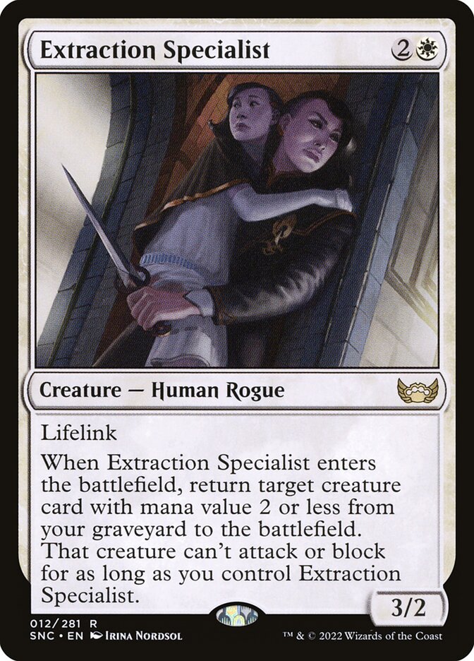 Extraction Specialist front