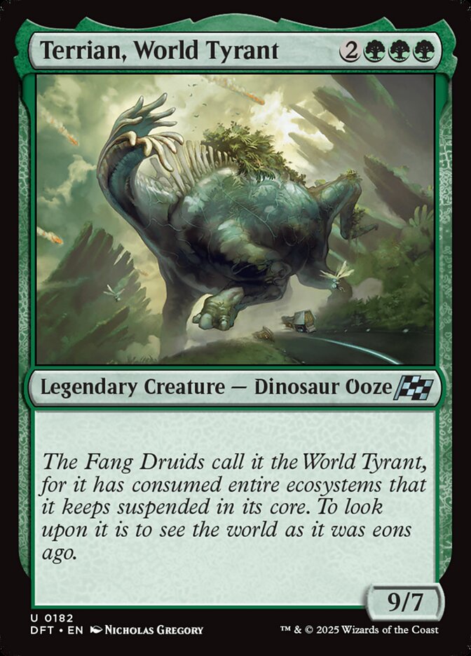 Terrian, World Tyrant front