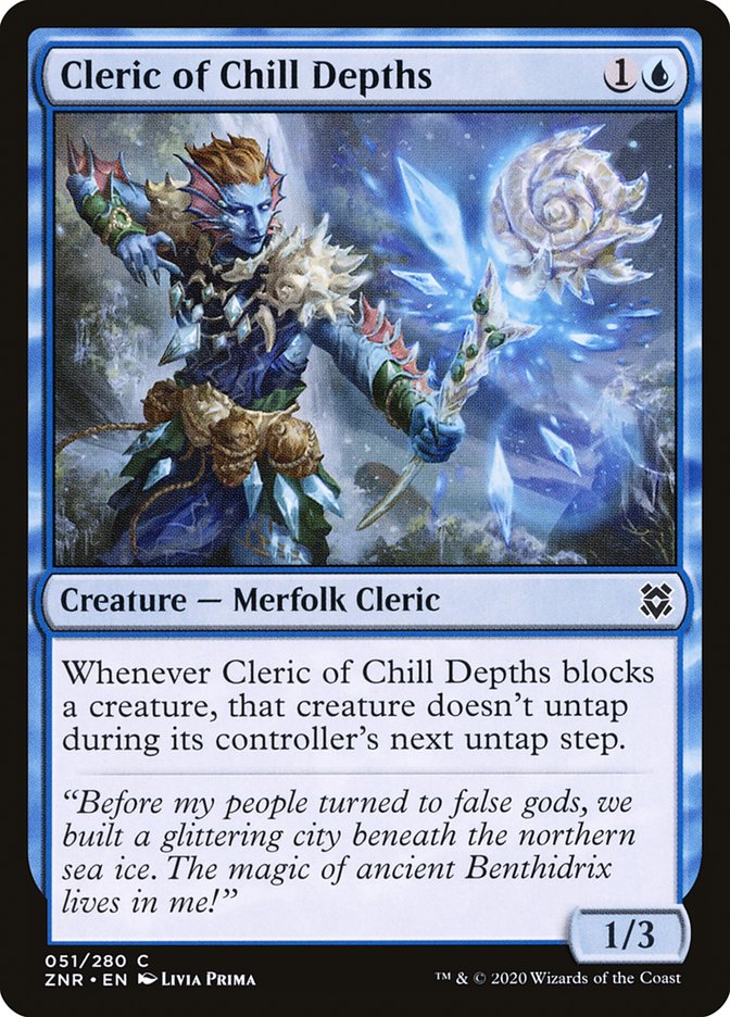 Cleric of Chill Depths front