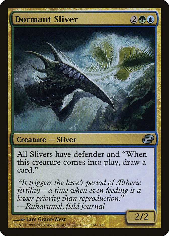 Dormant Sliver front