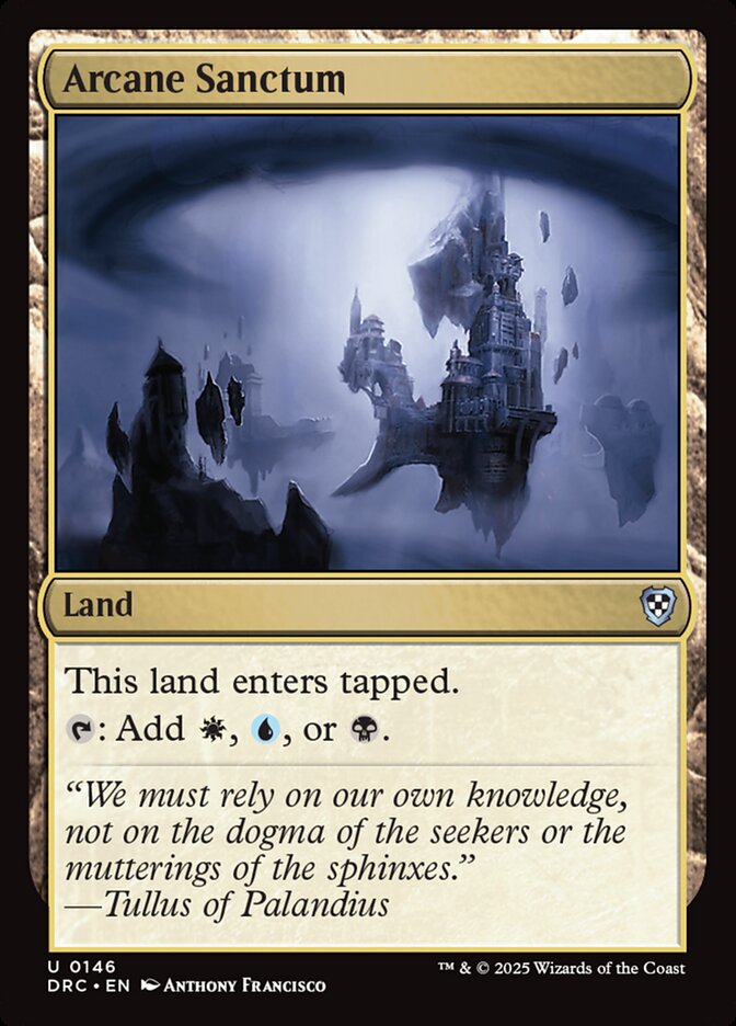 Arcane Sanctum front