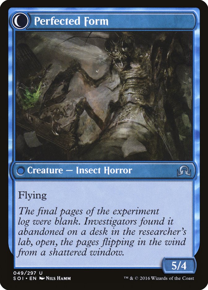 Aberrant Researcher // Perfected Form back