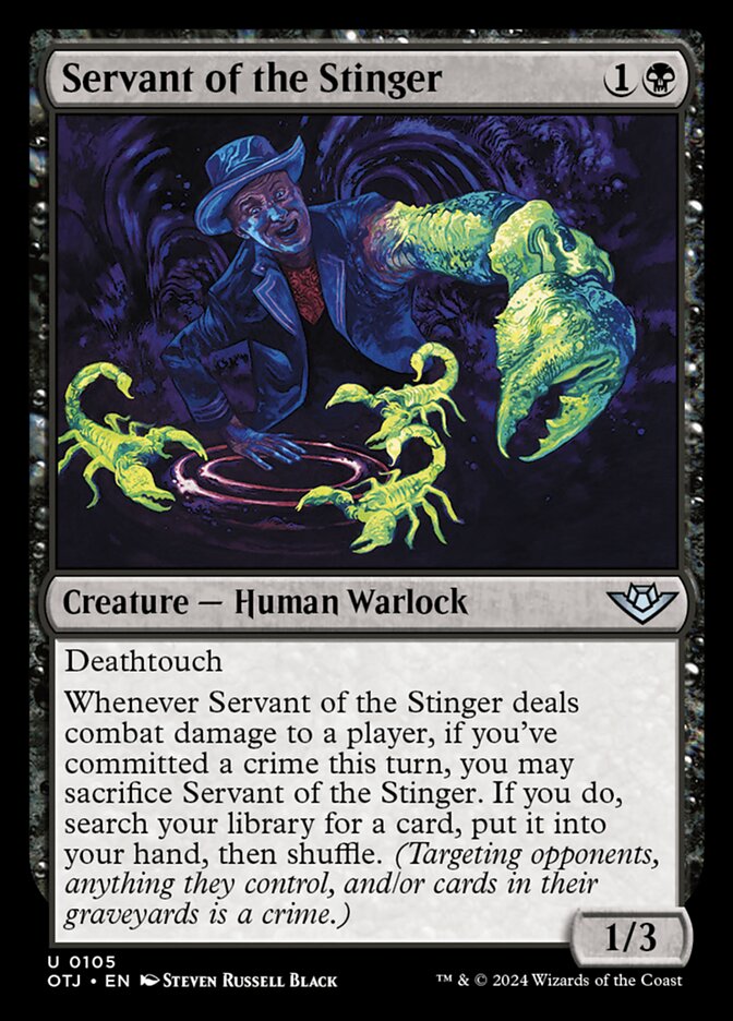 Servant of the Stinger front