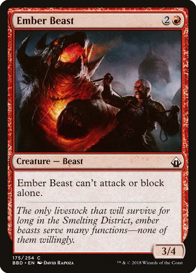 Ember Beast front
