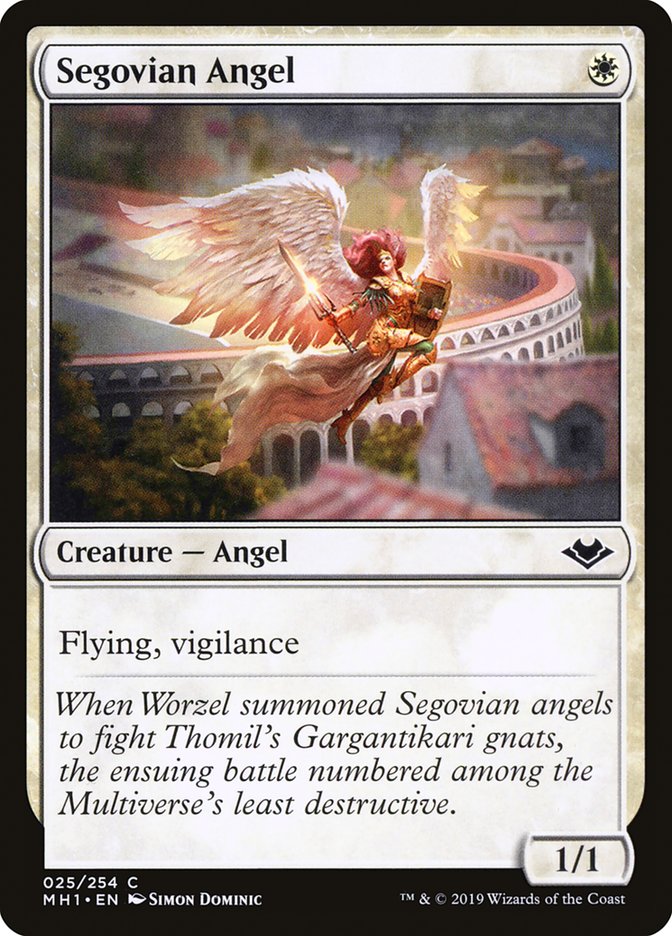 Segovian Angel front